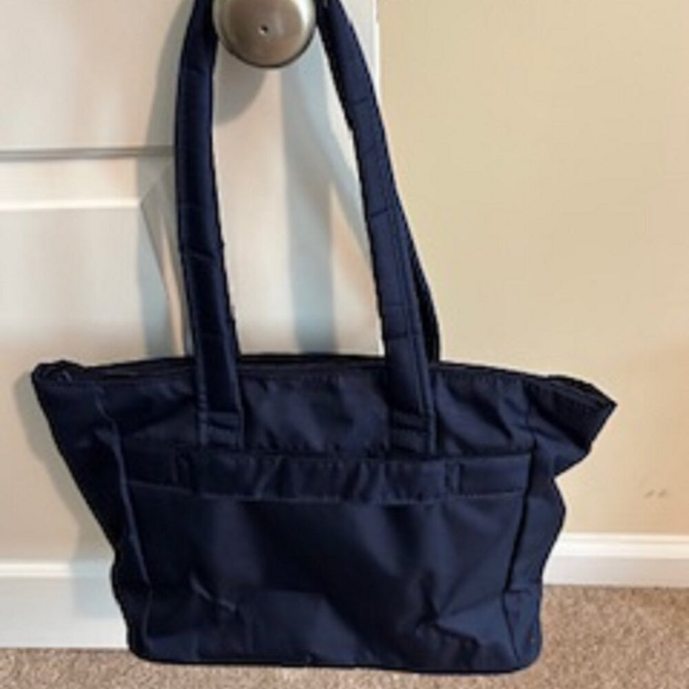 Computer Laptop Bag Mobile It 12"H x 16"W x 6"D Navy Blue